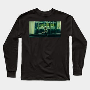 Waiting At Weed Dispensary 2 Long Sleeve T-Shirt